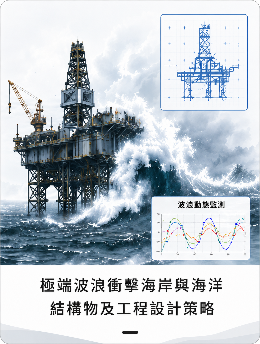 極端波浪衝擊海岸與海洋結構物及工程設計策略